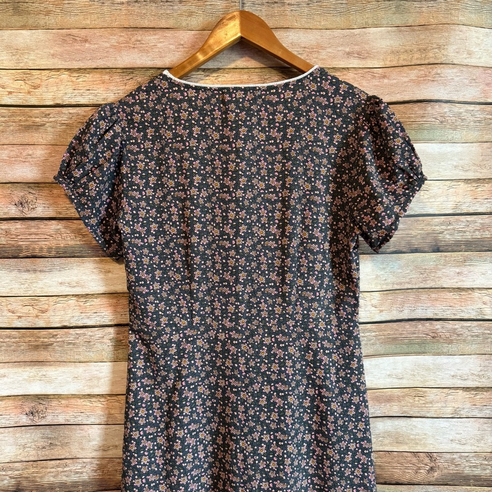 Natural Life Women's Floral Print Boho Peasant Cottagecore Juliette Maxi Dress M - Picture 9 of 10